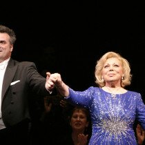 with Mirella Freni in "Mirella Freni's Farewell Gala", The Metropolitan Opera, New York, 2005 | Photo: (c) Caroline P. Digonis 2005