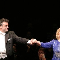 with Mirella Freni in "Mirella Freni's Farewell Gala", The Metropolitan Opera, New York, 2005 | Photo: (c) Caroline P. Digonis 2005