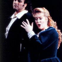 As Edgardo with Ruth Ann Swenson in "Lucia di Lammermoor", San Francisco Opera 1994 | Photo: Marty Sohl