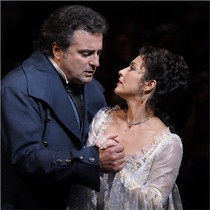 As Des Grieux with Karita Mattila as Manon in "Manon Lescaut", Metropolitan Opera, 2008