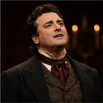 as Gabriele Adorno with Adrianne Pieczonka as Amelia in "Simon Boccanegra", Metropolitan Opera, New York, 2010