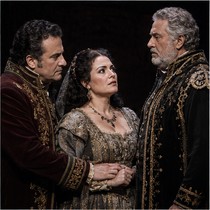 La Fanciulla del West | Marcello Giordani as Dick Johnson (alias Ramerrez) and Deborah Voigt as Minnie - Metropolitan Opera, December 2010
